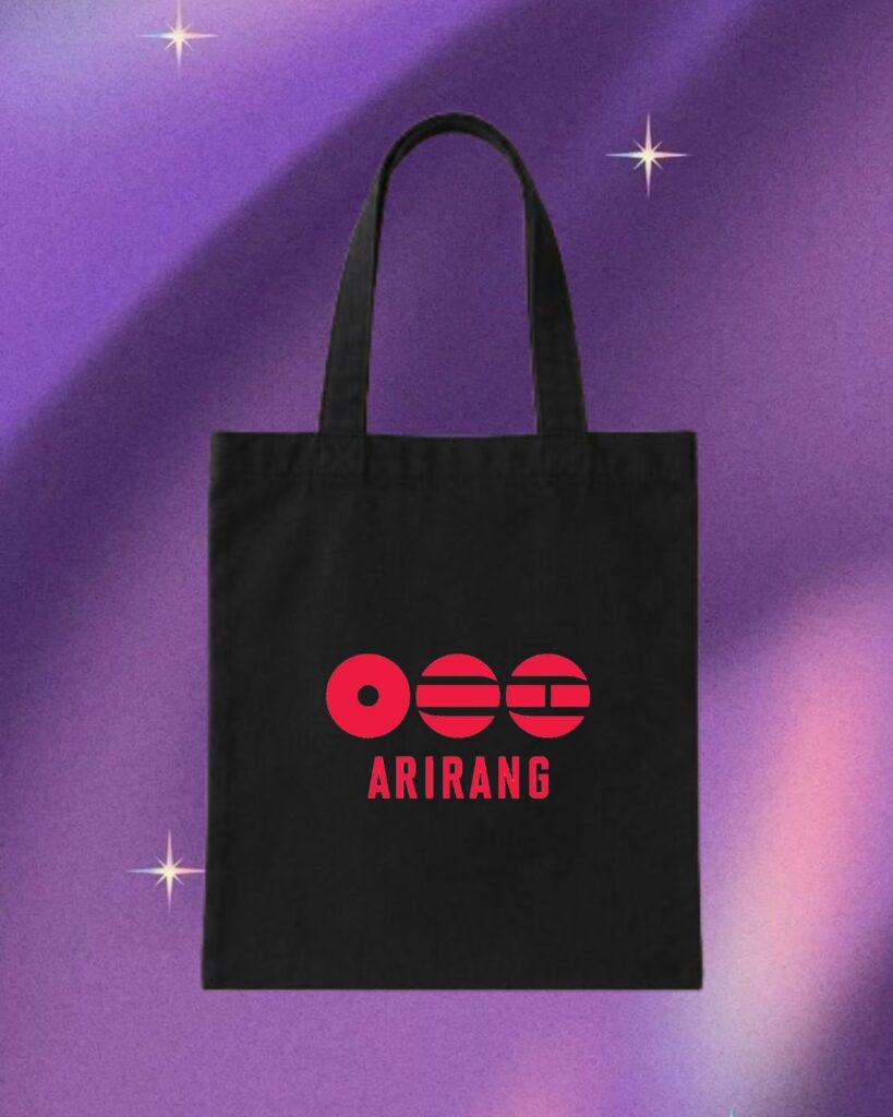 Ecobag BTS Arirang simbolo